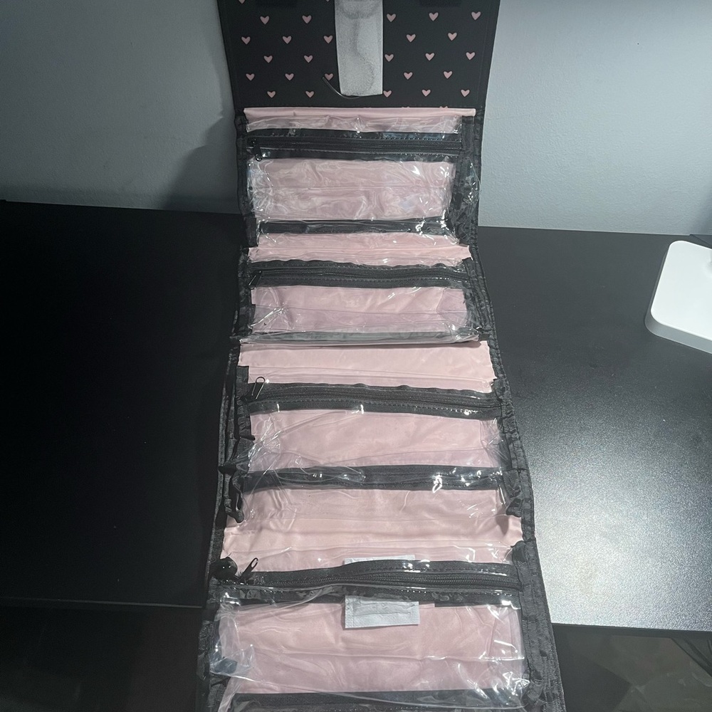 Mary Kay Black and Pink Jewelry Organizer